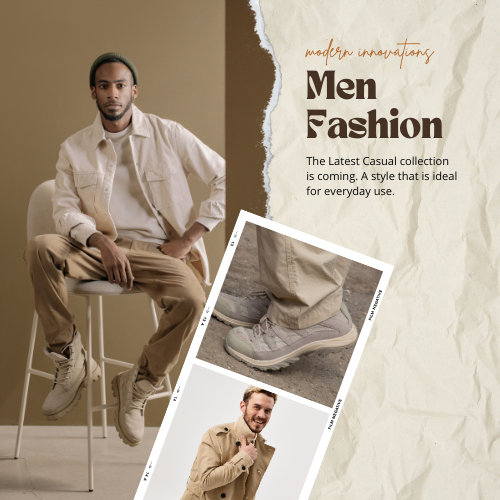 Black and red minimalist online store logo with shopping bag icon and modern font