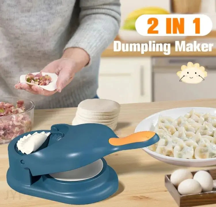2 in 1 Dumpling & Samosa Maker – Easy Press Kitchen Tool